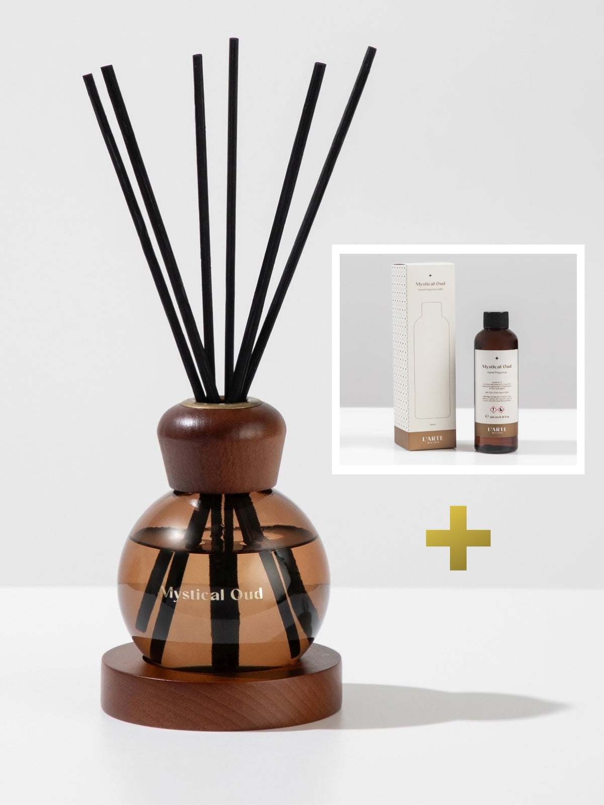 Mystical Oud Home fragrance + DOVANA  home fragrance papildymas